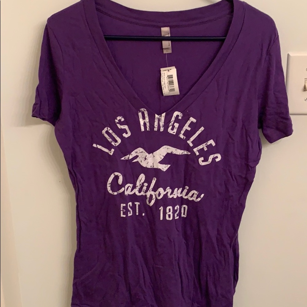 Purple Los Angeles shirt